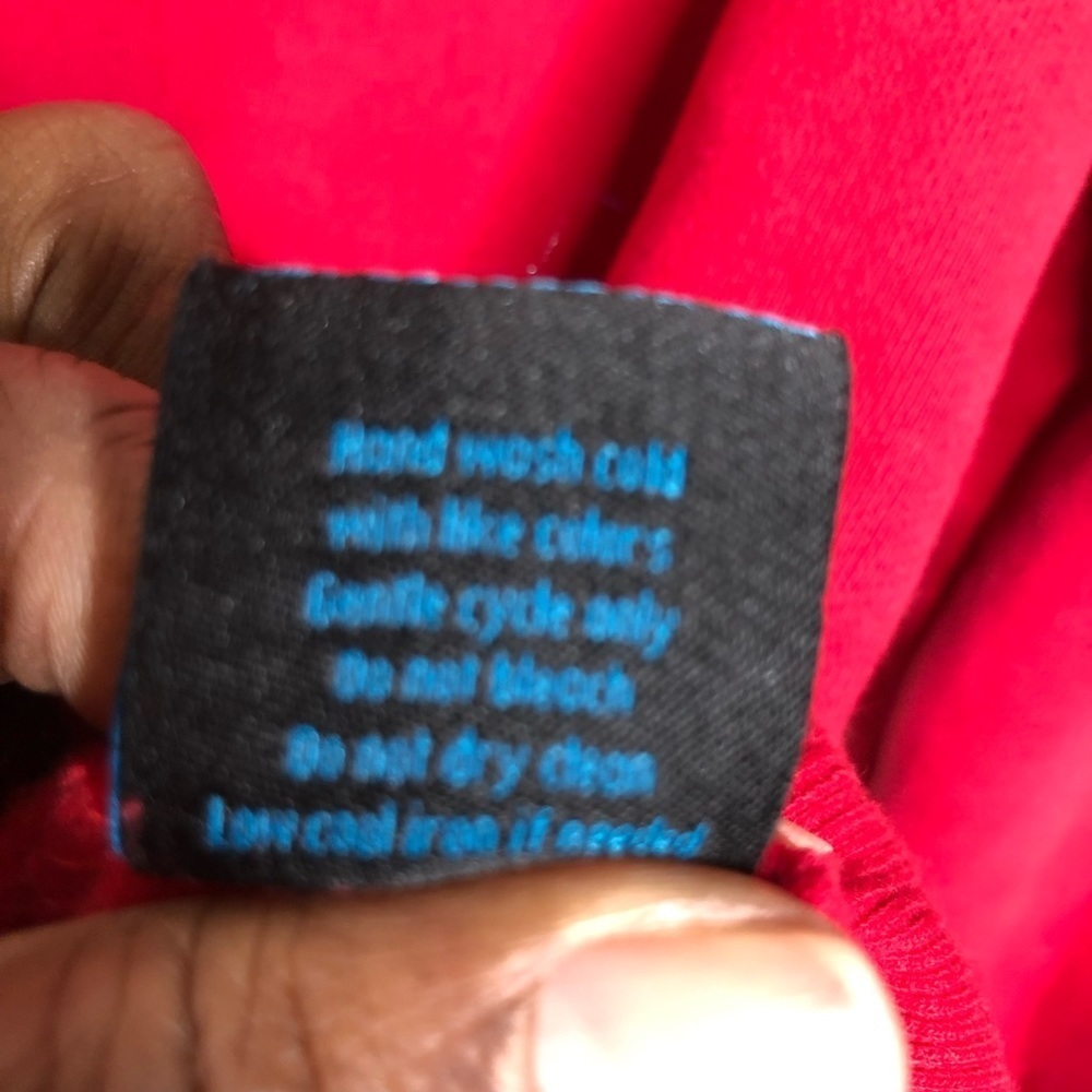 Top Gun ‘An American Icon’ Tomcat By’s Red Pull Over Hoodie SZ M. - Picture 9 of 16